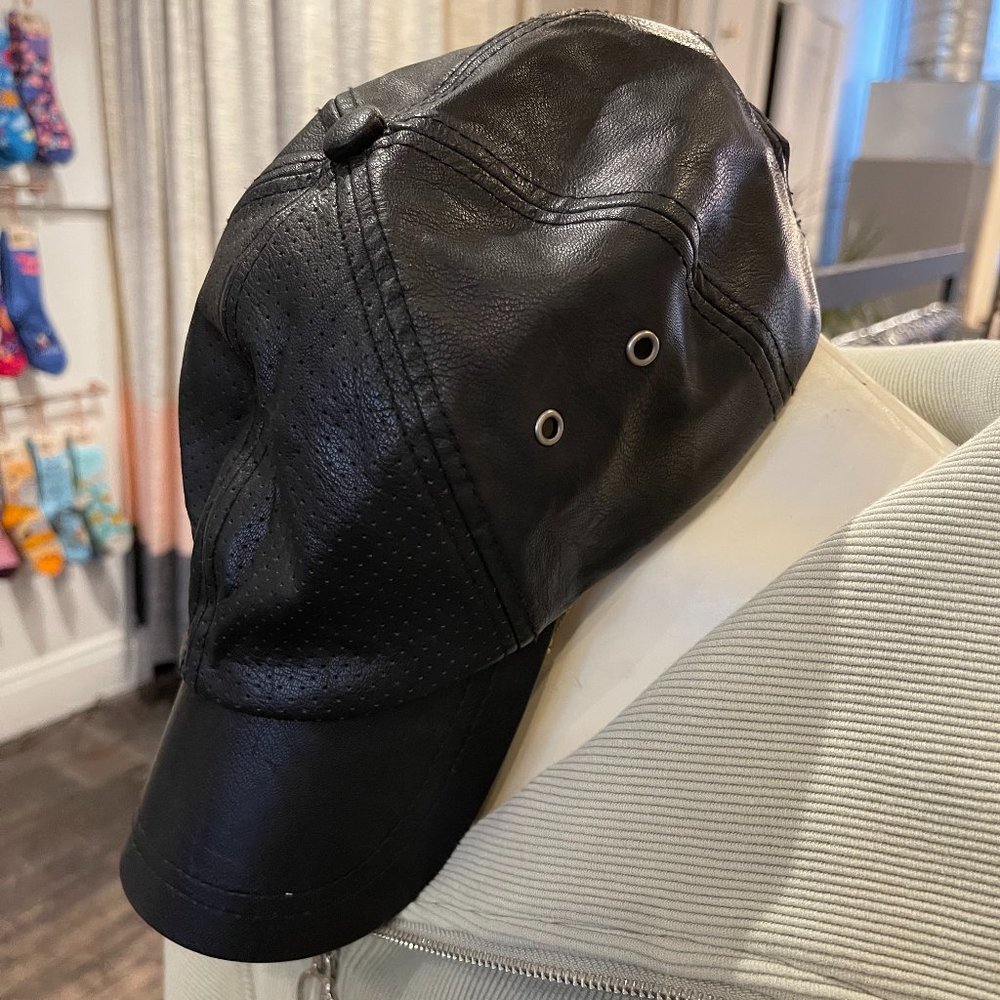 Sweat Active Vegan Leather Baseball Cap